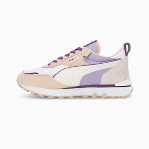 Rider Future Vintage Unisex Sneakers, Vivid Violet-Granola, extralarge-IND