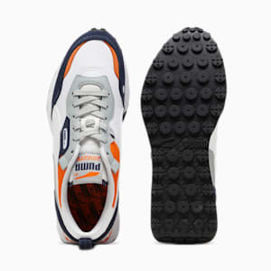 Rider Future Vintage Sneakers, PUMA White-Rickie Orange, extralarge-IND