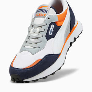Rider Future Vintage Sneakers, PUMA White-Rickie Orange, extralarge-IND