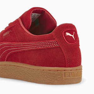 Zapatos deportivos PUMA x VOGUE Suede Classic para mujer, Intense Red-Intense Red