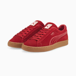 Zapatos deportivos PUMA x VOGUE Suede Classic para mujer, Intense Red-Intense Red