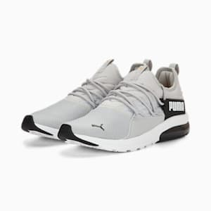 Electron 2.0 Sport Sneakers, Cool Light Gray-Clementine
