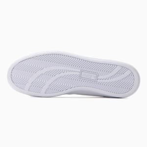 ユニセックス プーマ スマッシュキャット パーフ FS SL スニーカー, Puma White-Puma Team Gold, extralarge-JPN