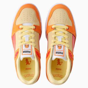 キッズ PUMA x POKEMON ヒトカゲ スリップストリーム JR スニーカー 22-25cm, Dark Cheddar-Pale Lemon