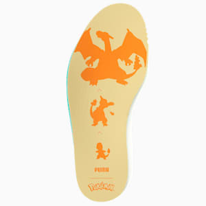 キッズ PUMA x POKEMON ヒトカゲ スリップストリーム スニーカー 17-21cm, Dark Cheddar-Pale Lemon