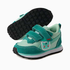 ベビー PUMA x POKEMON フシギダネ ライダー FV V スニーカー 13-16cm, Ivy-Holiday