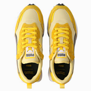 キッズ PUMA x POKEMON ピカチュウ ライダー FV JR スニーカー 22-25cm, Puma White-Empire Yellow
