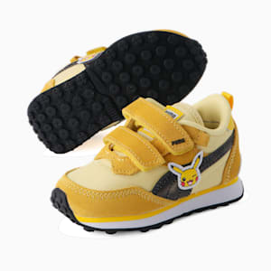 ベビー PUMA x POKEMON ピカチュウ ライダー FV V スニーカー 13-16cm, Puma White-Empire Yellow