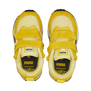 Baskets PUMA x POKÉMON Rider FV Pikachu Nouveau-né, Puma White-Empire Yellow, extralarge