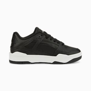 Slipstream Leather Sneakers Big Kids, Puma Black-Puma White
