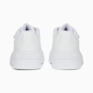 Slipstream Leather Little Kids' Shoes, Puma White-Puma White, extralarge