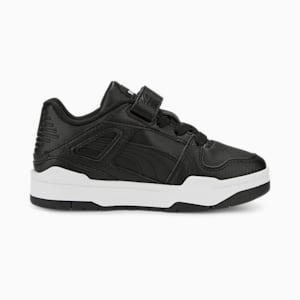 Slipstream Leather Little Kids' Shoes, Puma Black-Puma White