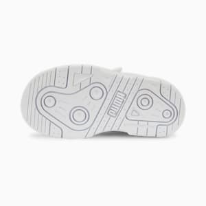 Zapatos deportivos de cuero con cierre alternativo Slipstream para bebés, Puma White-Puma White