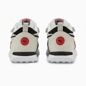 Rider FV FD Little Kids' Shoes, Puma White-Puma Black