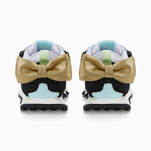 Zapatos Rider FV Bow para bebé, Almond Blossom-Puma Black