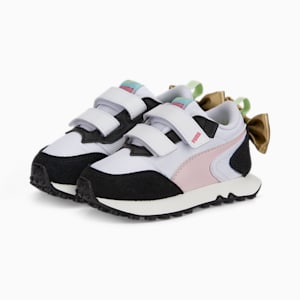Rider FV BOW Sneakers Babies, Almond Blossom-Puma Black