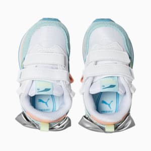 Zapatos Rider FV Bow para bebé, Pistachio-Light Aqua
