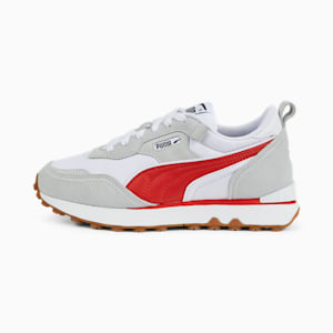 Baskets Rider FV Essentials Jeune, Puma White-Platinum Gray, extralarge