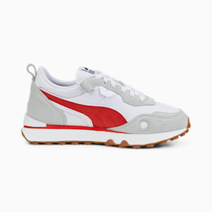 Baskets Rider FV Essentials Jeune, Puma White-Platinum Gray, extralarge