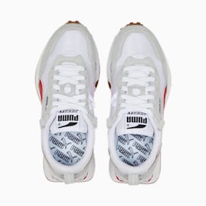 Baskets Rider FV Essentials Jeune, Puma White-Platinum Gray, extralarge