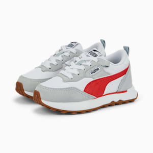 Rider FV Essentials Sneakers Kids, Puma White-Platinum Gray