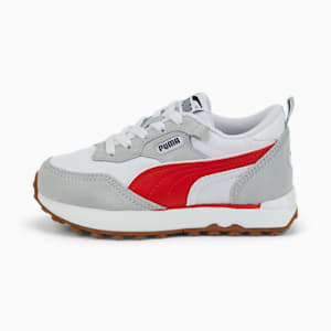 Rider FV Essentials Sneakers Kids, Puma White-Platinum Gray