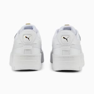 Zapatos deportivos de cuero Cali Dream para jóvenes, Puma White, extralarge