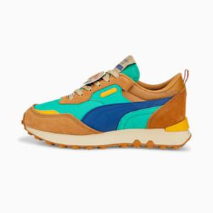 キッズ ガールズ PUMA x TINYCOTTONS ライダー FV JR スニーカー 22-25cm, Simply Green-Limoges