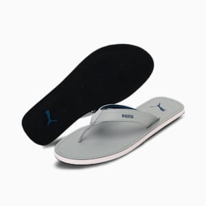 PUMA Wick Men's Slippers, Sailing Blue-Quarry-PUMA White