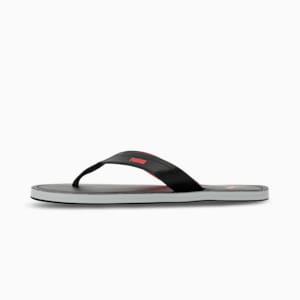 PUMA Wick Men's Slippers, PUMA Black-High Risk Red-Harbor Mist