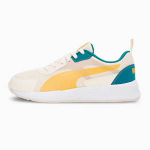 C-Block Men's Sneakers, Pristine-Green Lagoon-Lemon Chrome, extralarge-IND