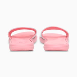 Silvia Women's Slides, Peony-Silver, extralarge-IND