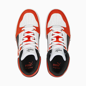 Slipstream Hi Heritage Sneakers, PUMA White-Warm Earth-PUMA Black
