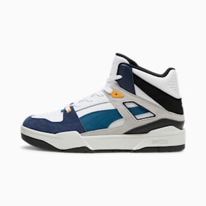 Slipstream Hi Heritage Unisex Sneakers, PUMA White-Club Navy-PUMA Black, extralarge-IND