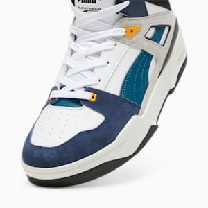 Slipstream Hi Heritage Unisex Sneakers, PUMA White-Club Navy-PUMA Black, extralarge-IND