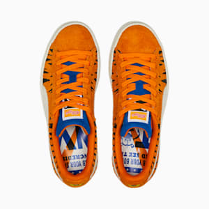 Zapatos deportivos PUMA x FROSTED FLAKES Suede para niños grandes, Flame Orange-Vaporous Gray