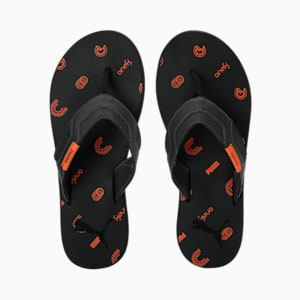 Breeze V7 One8 Men's Flip Flops, CASTLEROCK-Deep Apricot-PUMA Black