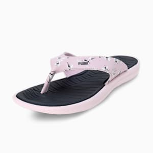 Pink discount puma slippers
