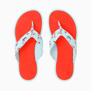 Suzzana Women's Flip Flops, Firelight-Nitro Blue-Peacoat, extralarge-IND