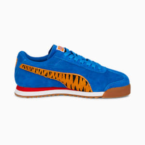 Zapatos deportivos PUMA x FROSTED FLAKES Roma para niños grandes, Lapis Blue-Flame Orange