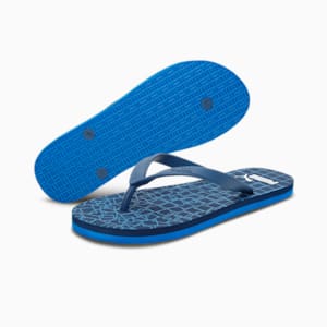 Jog V3 Unisex Flipflops, Puma New Navy-Vallarta Blue-Puma White
