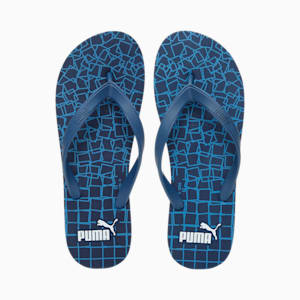Jog V3 Unisex Flipflops, Puma New Navy-Vallarta Blue-Puma White