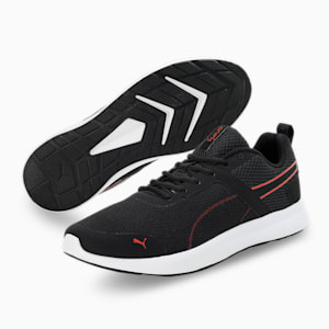 PUMA x one8 Strike Men's Shoes, PUMA Black-PUMA White-Firelight, extralarge-IND