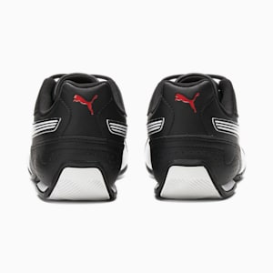 Redon Bungee Shoes, Puma Black-Puma White-High Risk Red, extralarge