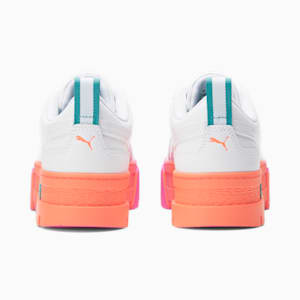 Zapatos deportivos Mayze Daybreak JR, Puma White-Luminous Pink