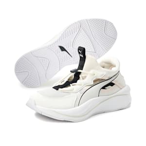 ウィメンズ RS カーブ ミュール スニーカー, Warm White-Vapor Gray-PUMA Black, extralarge-JPN