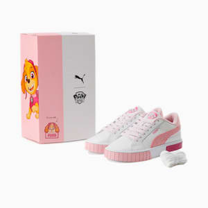 キッズ ガールズ PUMA x パウ・パトロール CALI スター JR スニーカー 22-25cm, Puma White-Orchid Pink