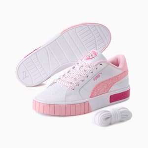 キッズ ガールズ PUMA x パウ・パトロール CALI スター JR スニーカー 22-25cm, Puma White-Orchid Pink