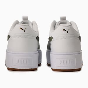 ウィメンズ カルメン リベル カモ スニーカー, Puma White-Puma White-Puma Team Gold