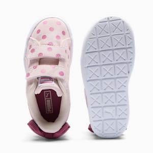 Suede Light Flex Bow Graphic V Sneakers Kids, Island Pink-Dusty Orchid, extralarge